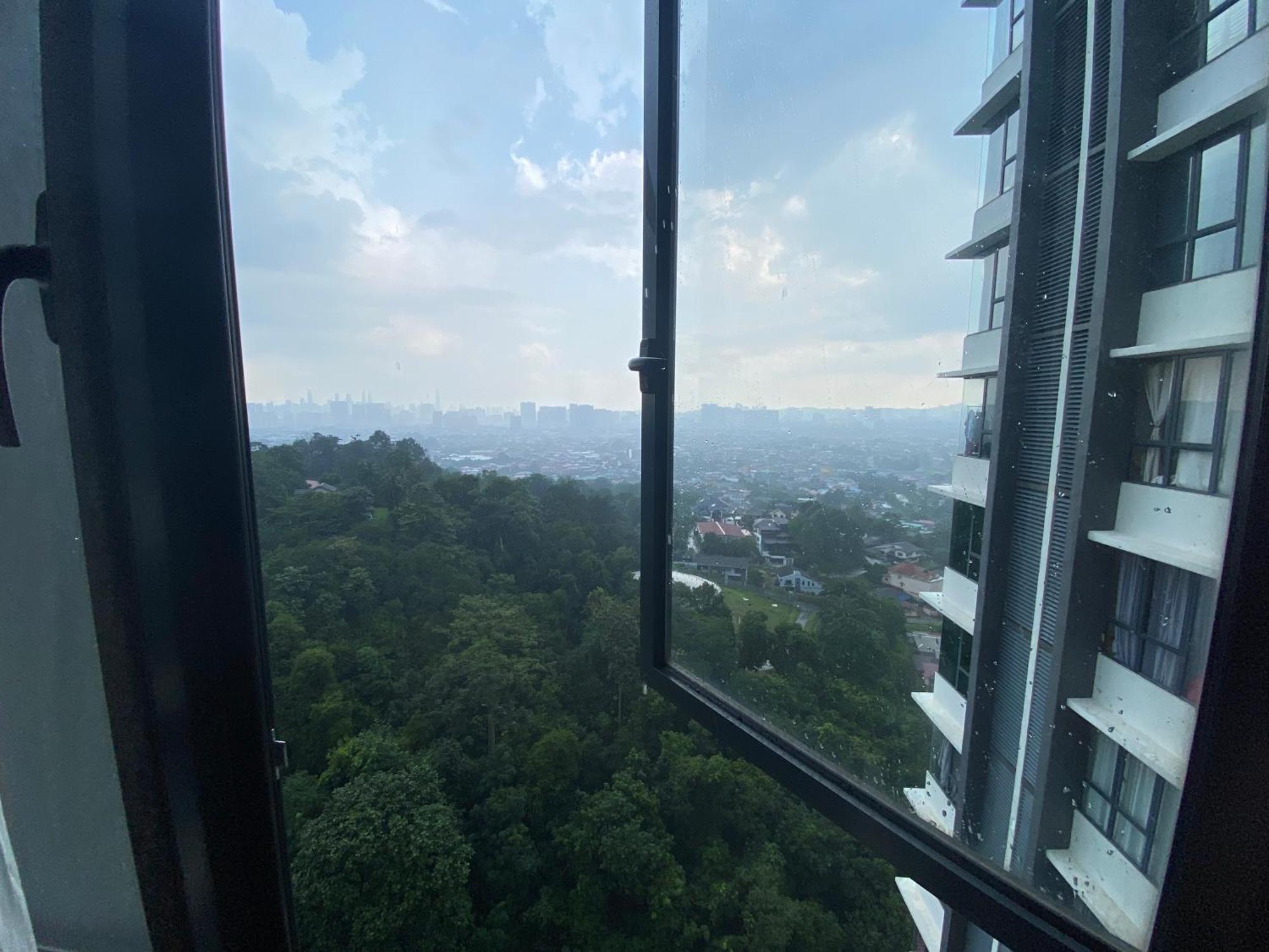 קואלה לומפור Ayuman Suites, Gombak With Kl City View חדר תמונה